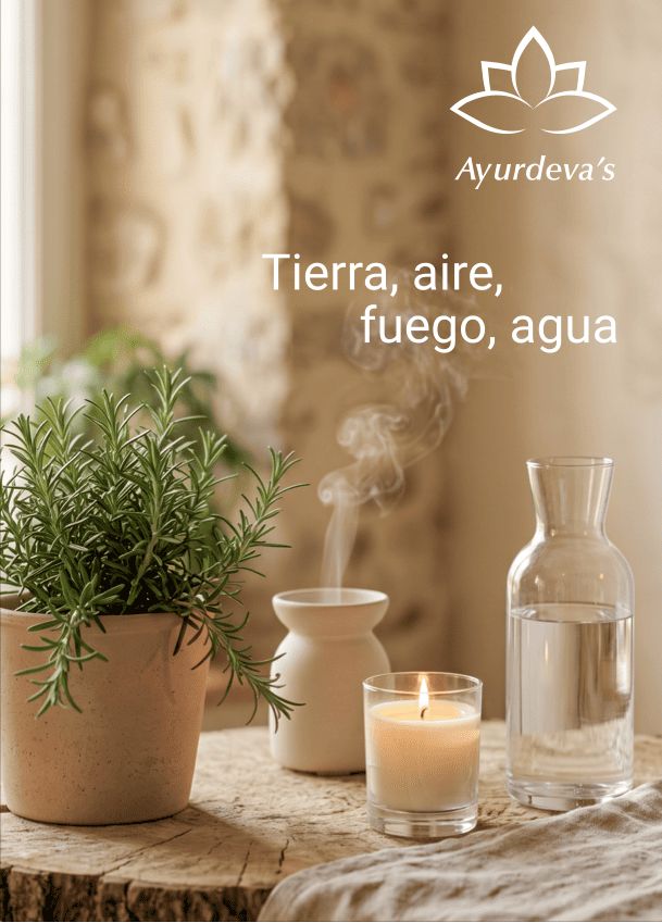 Tapa del catálogo: Tierra, aire, fuego, agua